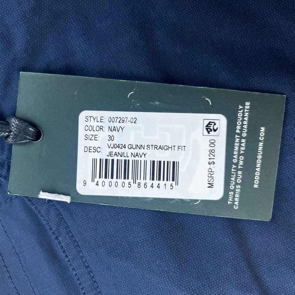 Rodd & Gunn Straight Fit Jean S95-31 - Picture 5 of 5